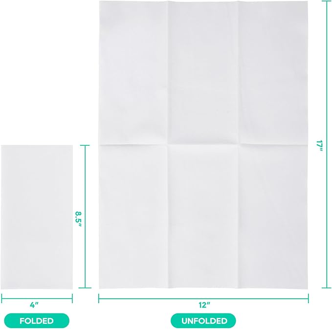 420PACK Disposable Hand Towels for Bathroom, Soft and Absorbent Paper Guest - Image 5