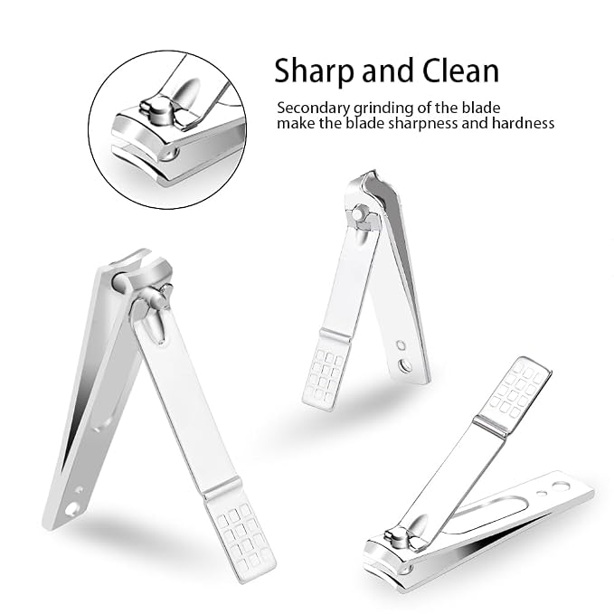 ZIZZON Nail Clippers Kit Manicure Pedicure Set - Image 4