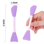 Rampula Jelly Brush For Face Mask, Silicone Facial Mud Mask Brush, Hairless - Image 6