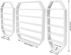 Nail Polish Organizer Wall Mounted, Metal Nail Polish Storage Holder - Image 3