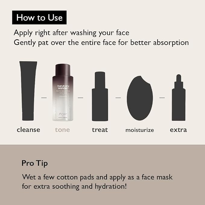 haruharu Wonder Black Rice Hyaluronic Toner - Image 6
