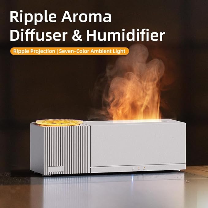 Essential Oil Diffuser, Flame Oil Diffuser - Image 2