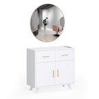 OmySalon Wall Mount Salon Station, Barber & Hair Stylist Station - Image 2