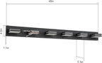 SineRise LED Modern Bathroom Vanity Light Fixtures, Matte Black Modern Acrylic - Image 3