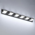 VOLISUN Modern Bathroom Vanity Light Fixtures, Matte Black LED Bathroom by VOLISUN