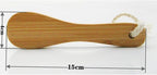 2 Pack 6" Bamboo Handle Dry Facial Cleansing Brush - Image 2