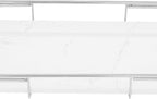 Stainless Steel Bathtub Tray, Expandable Marble Bath Tray - Image 4