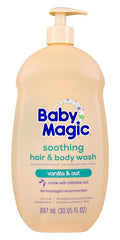Baby Magic Soothing Hair & Body Wash, Vanilla & Oat, Soothes and Cleanses by BabyMagic
