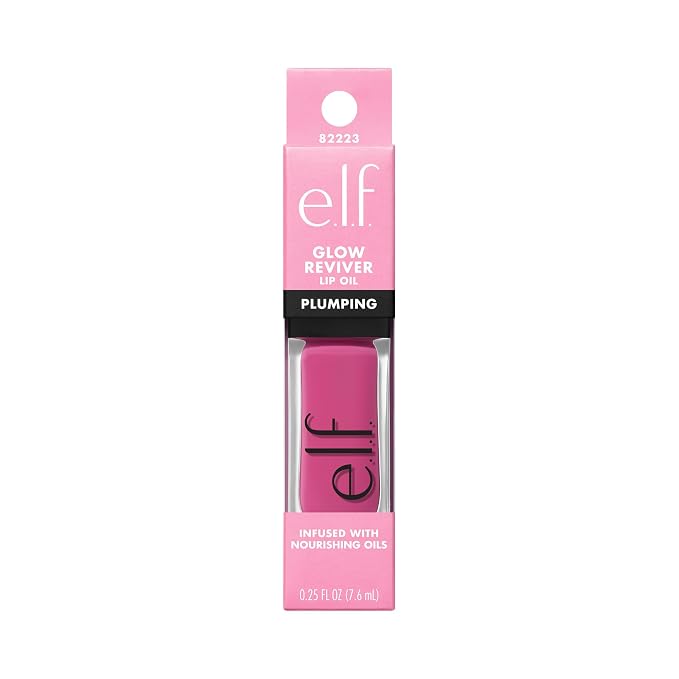 e.l.f. Glow Reviver Plumping Lip Oil, Tinted Lip Plumper - Image 9