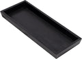 MAONAME Black Bathroom Vanity Tray, Rustic Long Narrow Tray, Rectangle by MAONAME