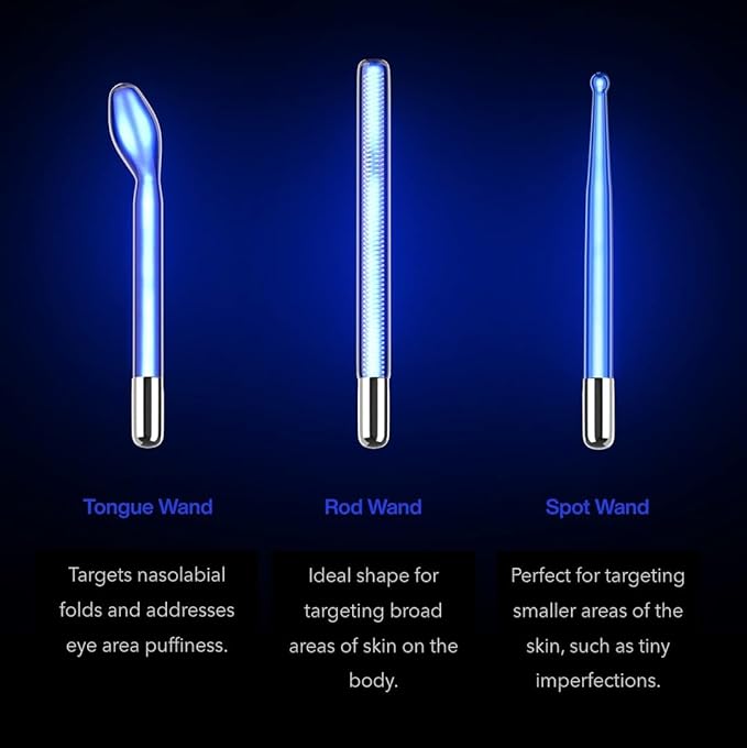 Pure Daily Care NuDerma Clinical Portable Skin Therapy Wand, Machine - Image 4