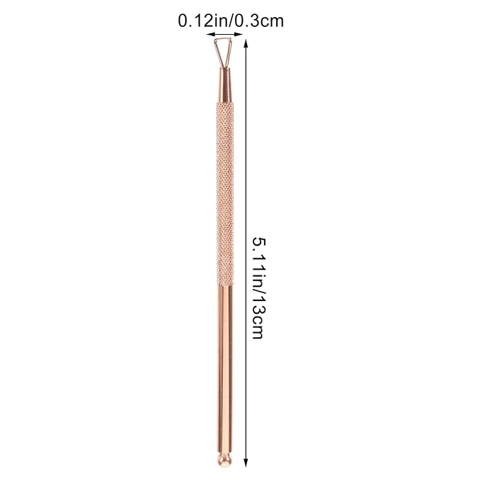 Beavorty Triangle Stainless Steel Cuticle Pusher Gel Remover Tool 4-Pcs Nail - Image 7