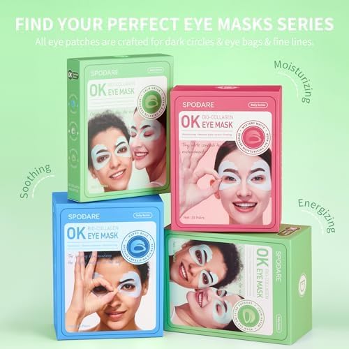 SPODARE OK Shape Eye Masks, 360° Fit Under Eye Patches - Image 8