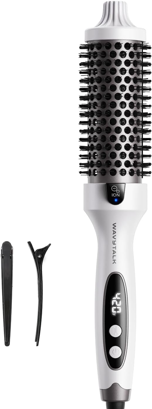 Wavytalk Blowout Boost Thermal Brush, 1.5 inch Heated Round Brush by wavytalk-HairTalks