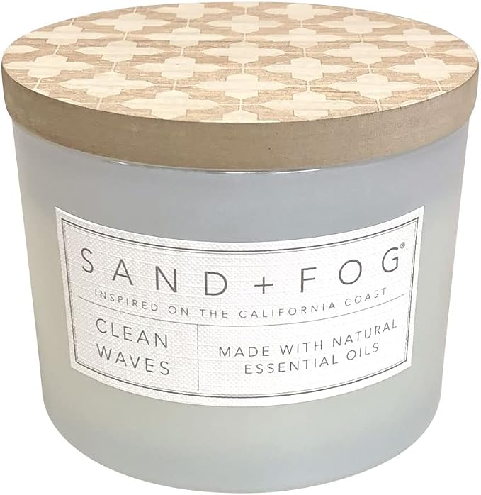 Sand + Fog Scented Candle by SandFogHome