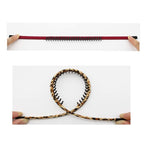 JOBAND Multicolor Stylish Teeth Comb Hair Hoop Hairband Headband Soft Comfy - Image 2
