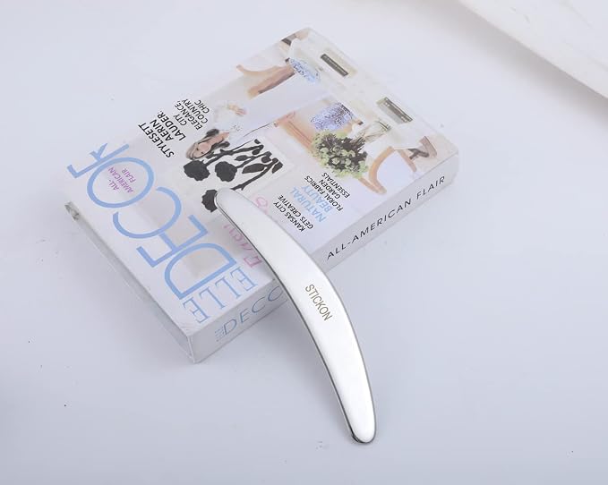 STICKON Gua Sha Massage Tool 2 in 1 Stainless Steel Gua Sha Scraping Massage - Image 5