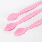 MSQ 3PCS Lip Scrub Brush, Double-end Silicone Nose Clean Brush Lip Exfoliating - Image 6