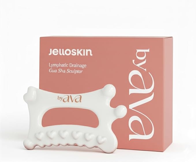 byAVA Gua Sha Jelloskin Lymphatic Massage Tool | Ceramic GuaSha by byAVA
