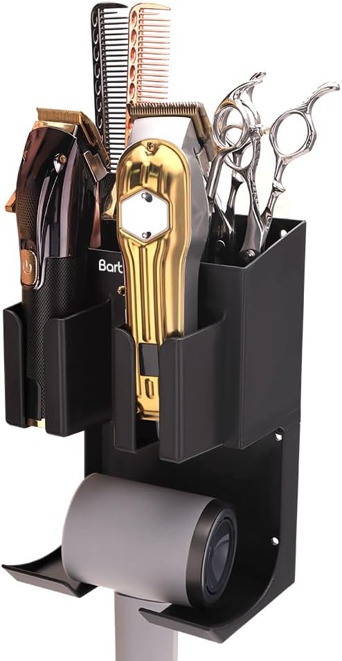 Hair Tool Organizer Wall Mounted, Hair Dryer and Styling Holder - Image 5