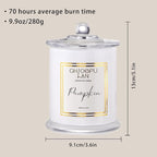 Chloefu LAN Pumpkin Candle, Fall Candles - Image 2