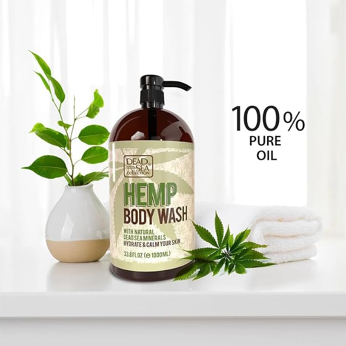 Dead Sea Collection Hemp Body Wash - Image 3