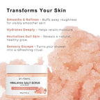 Himalayan Salt & Sugar Body Scrub, Lychee Scented Exfoliating and Moisturizing - Image 4