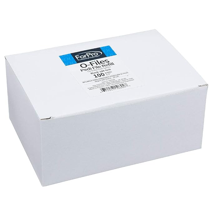 ForPro Professional Collection O-Files Pedi System Refill Strips, 100 Grit - Image 3