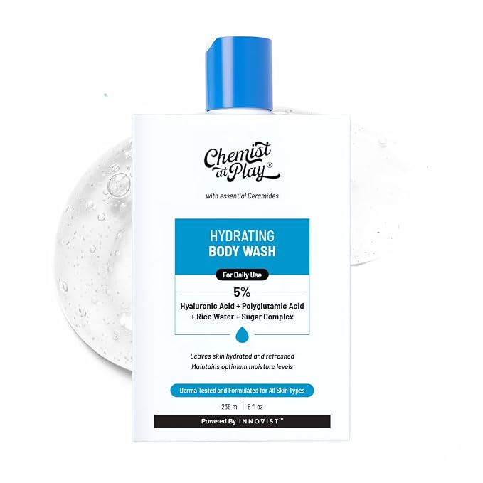 Chemist at Play Hydrating Body Wash |With 5% Hyaluronic Acid Bodywash by ChemistAtPlay