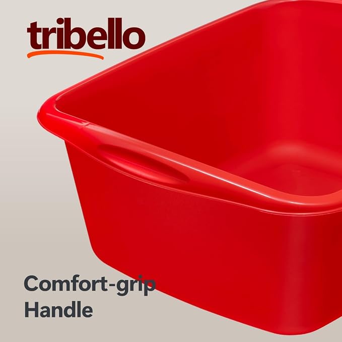 Tribello Plastic Wash Tub Dishpan Basin and Foot Bath - Image 6