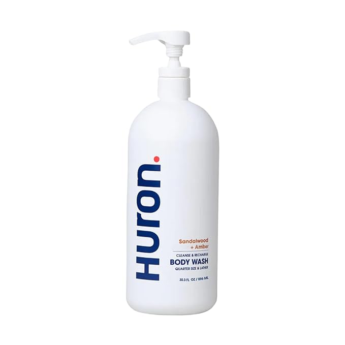 Huron Body Wash for Men and Women, Hydrating Daily Cleanser by Huron