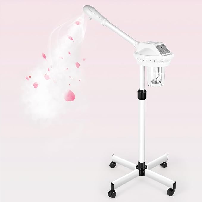 Retain time face Steamer Clean Skin Firming Pores and Moisturizing Suitable by BeautyPersonalCare