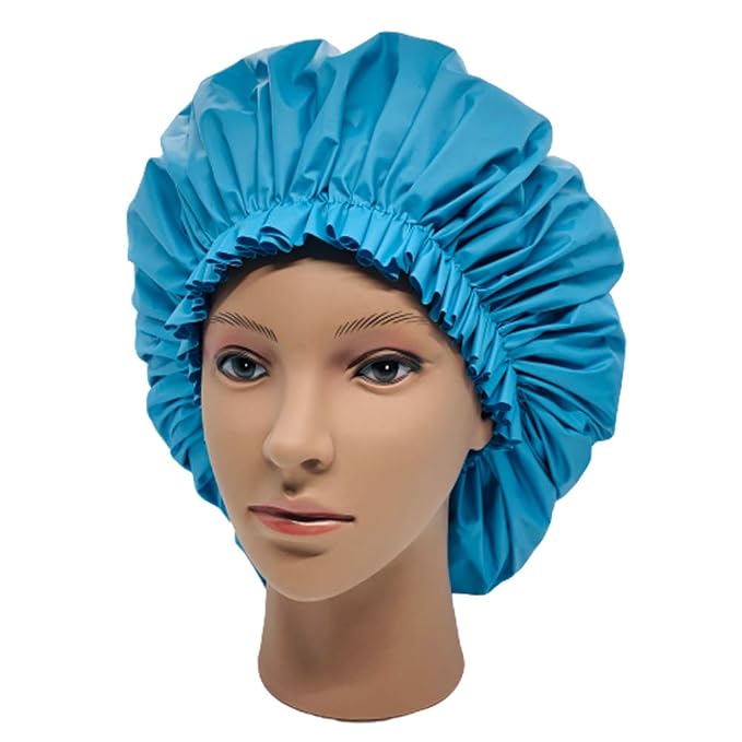 ELEBOX Large Shower Cap 3 Pack Oversized Shower Cap - Image 4