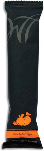 White Towel Services 8" x 8" inch Moist Cotton Towel Individually Wrapped - Image 2