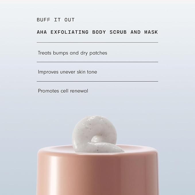 Versed Buff It Out AHA Exfoliating Body Scrub and Mask - Image 5