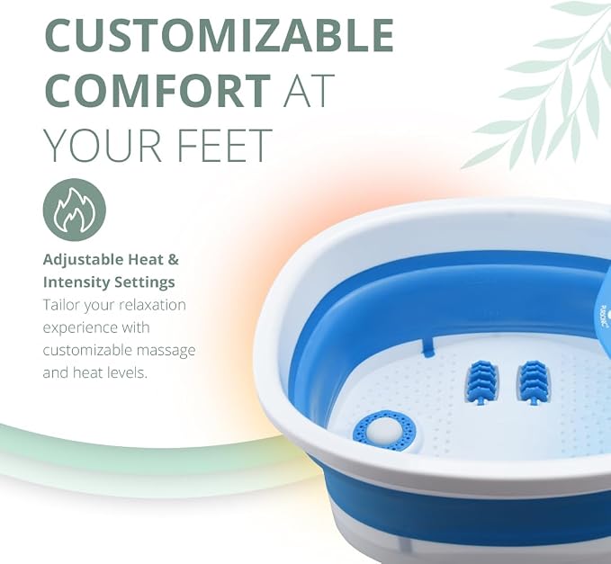 Pursonic Collapsible Wireless Footbath Spa Massager | Portable Acupressure - Image 4