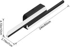Ralbay Modern LED Black Vanity Light 24inch 24W Frosted Aluminum LED Matte - Image 4
