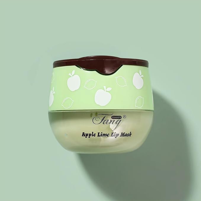 5PCS Bee Lip Balm Honey Pot，Honey&Strawberry&Watermelon&Cherry&Apple Lip Mask - Image 7