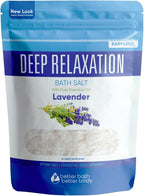Deep Relaxation Bath Salt 32 Ounces Epsom Salt by BetterBathBetterBody