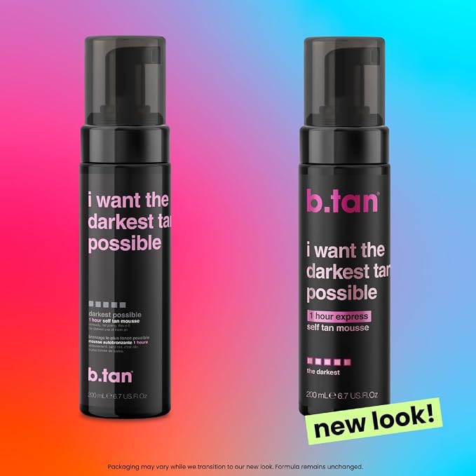 b.tan Ultra Dark Self Tanner Mousse | I Want The Darkest Tan Possible - Image 4