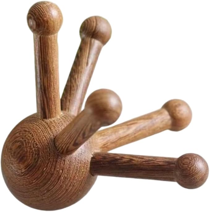 OULIGET Wooden Trigger Point Massage Tool, Spider Shape 5 Legs Massager by OULIGET