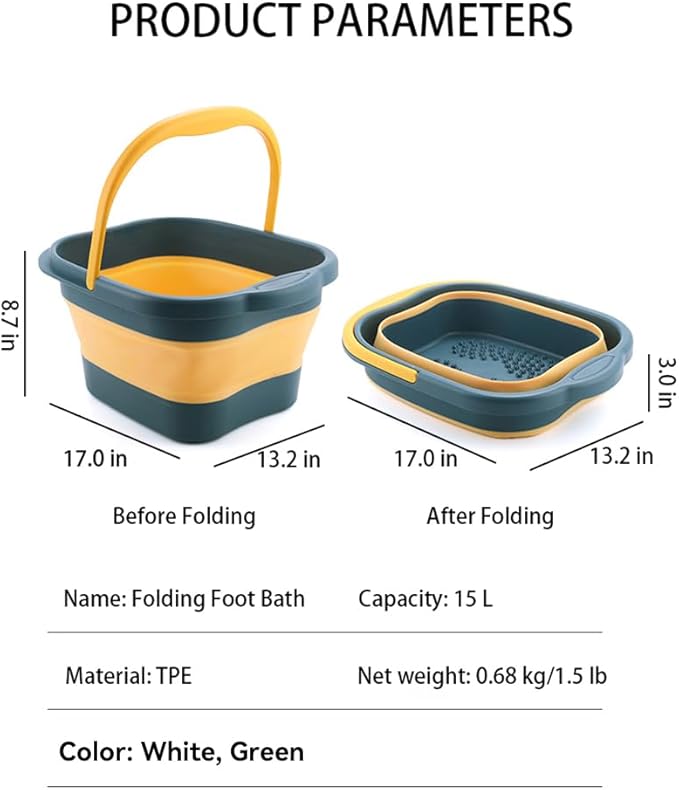 WMHYLYH Collapsible Foot Spa Bath Massager - Image 6