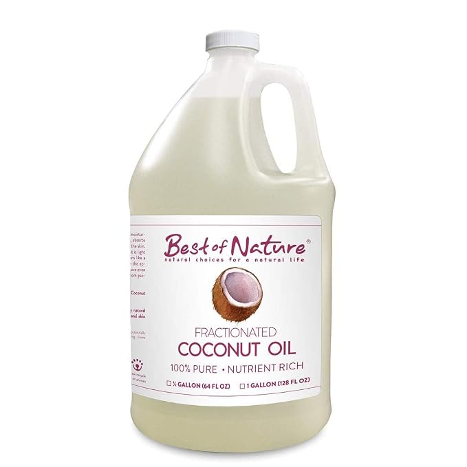 Best of Nature 100% Pure Fractionated Coconut Oil by BestofNature-NaturalChoicesforaNaturalLife