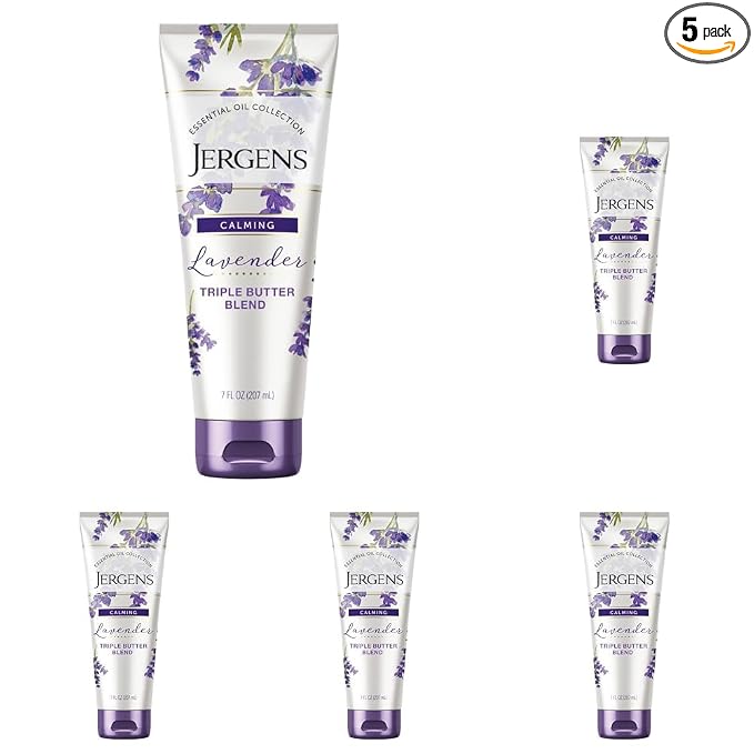 Jergens Lavender Body Butter Hand and Body Lotion, Moisturizer by Jergens