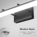 Aipsun 19.7 inch Modern Black Vanity Light Adjustable LED Bathroom Light - Image 5