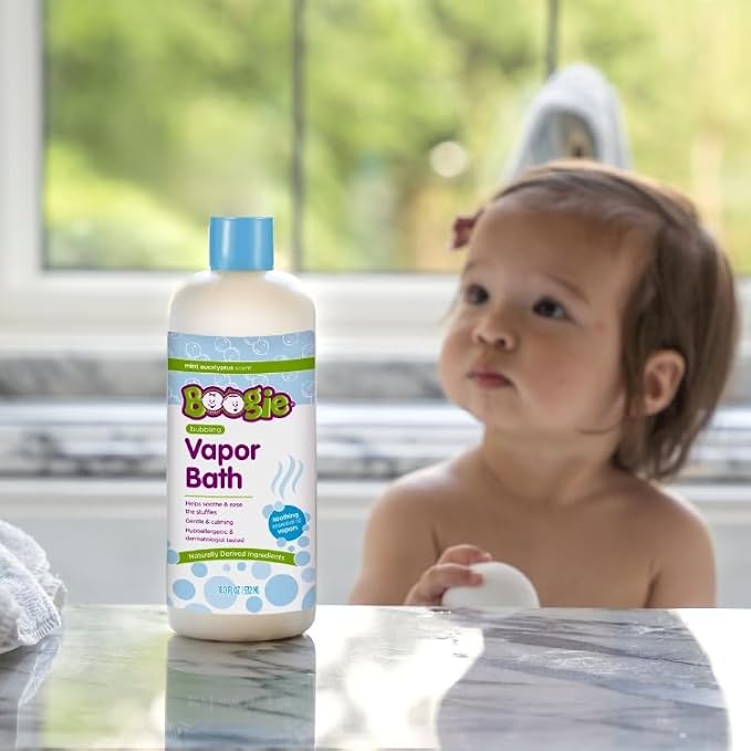 Boogie Kids Botanical Bubble Bath, Soothing Vapor, Made - Image 2