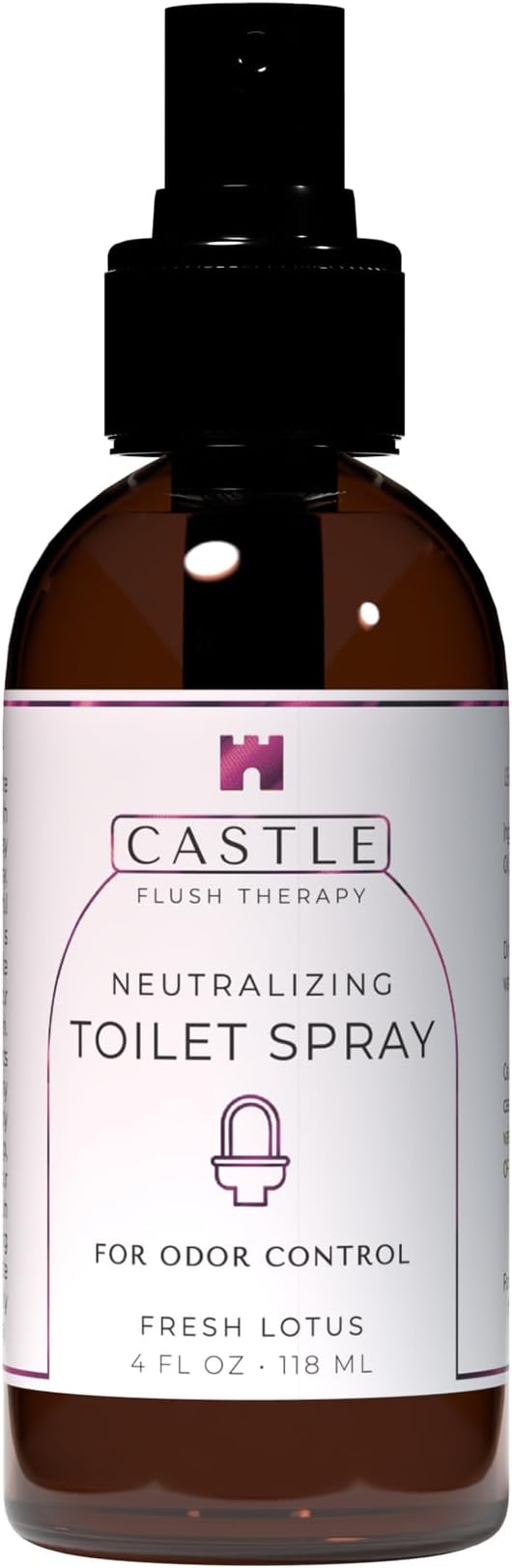 Castle Flush Therapy Neutralizing Toilet Spray | Odor Control: Mist Over the by CastleCompany