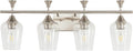 Bathroom Light Fixtures, Brushed Nickel Vanity Lights by BringBrightnesstoYourLife