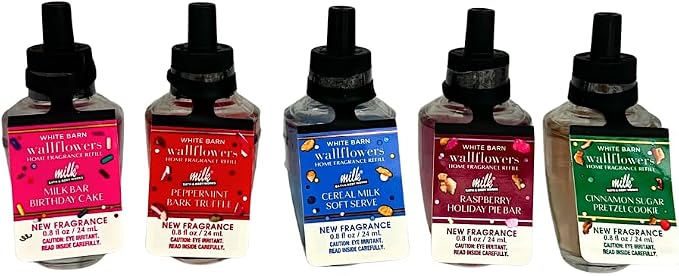 Bath & Body Works Wallflowers Refills MILK BAR Collection 2025 5pc Gift Set w/ - Image 6