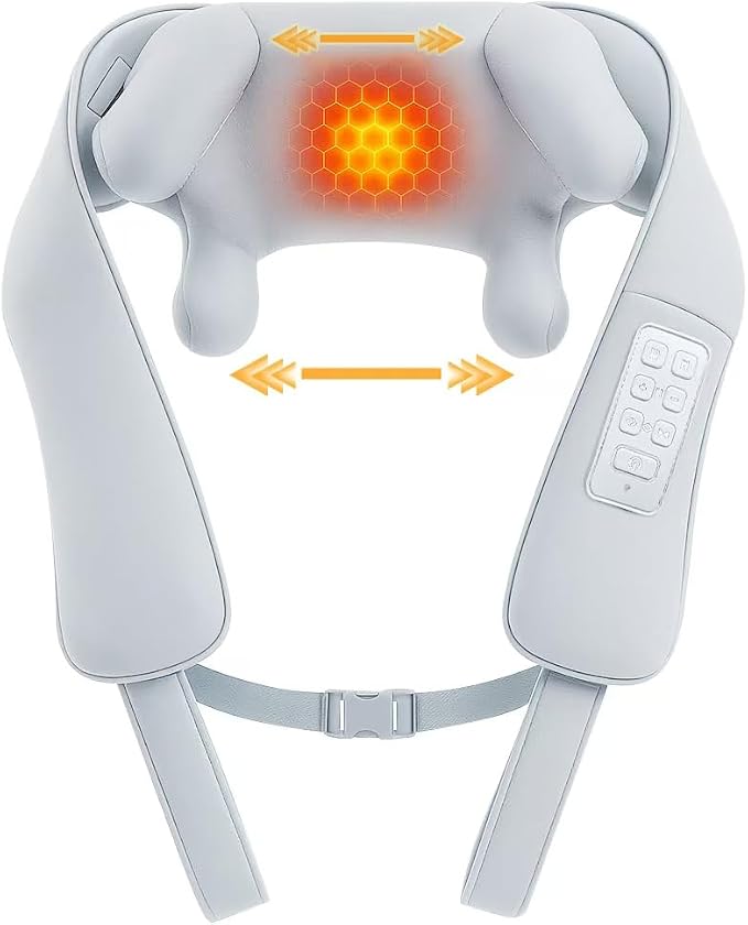 Shiatsu Neck Massager with Heat by MASGRE